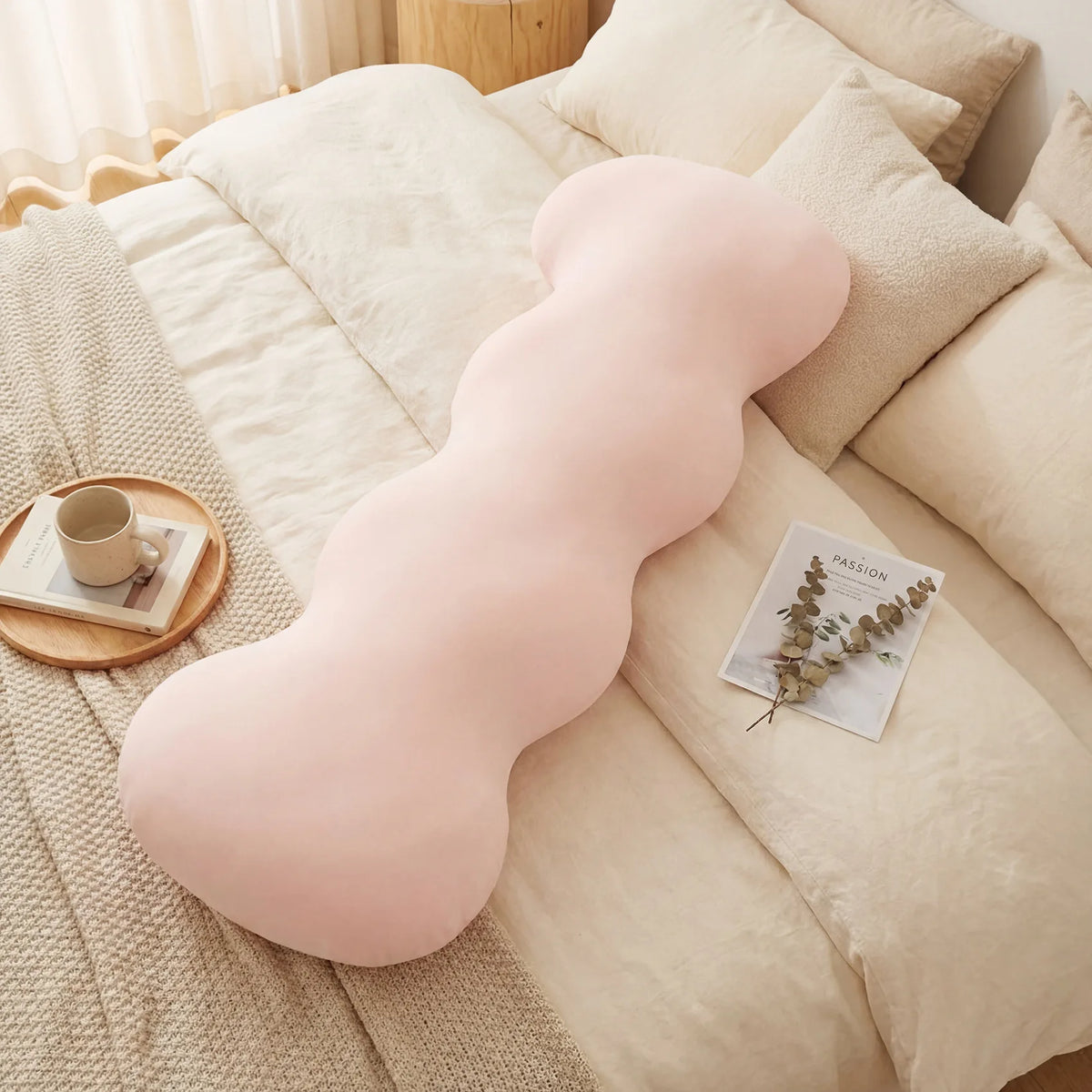 Coussin Maxil Cloud rose