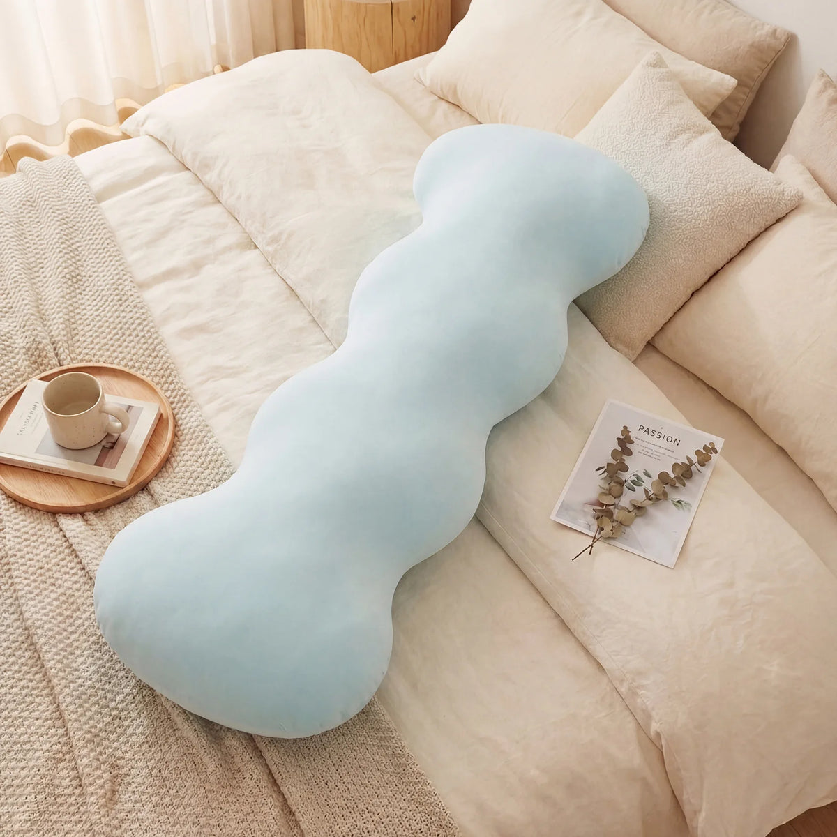 Coussin Maxil Cloud bleu