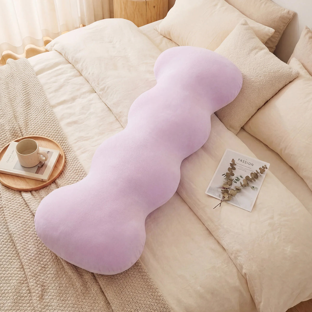 Coussin Maxil Cloud violet