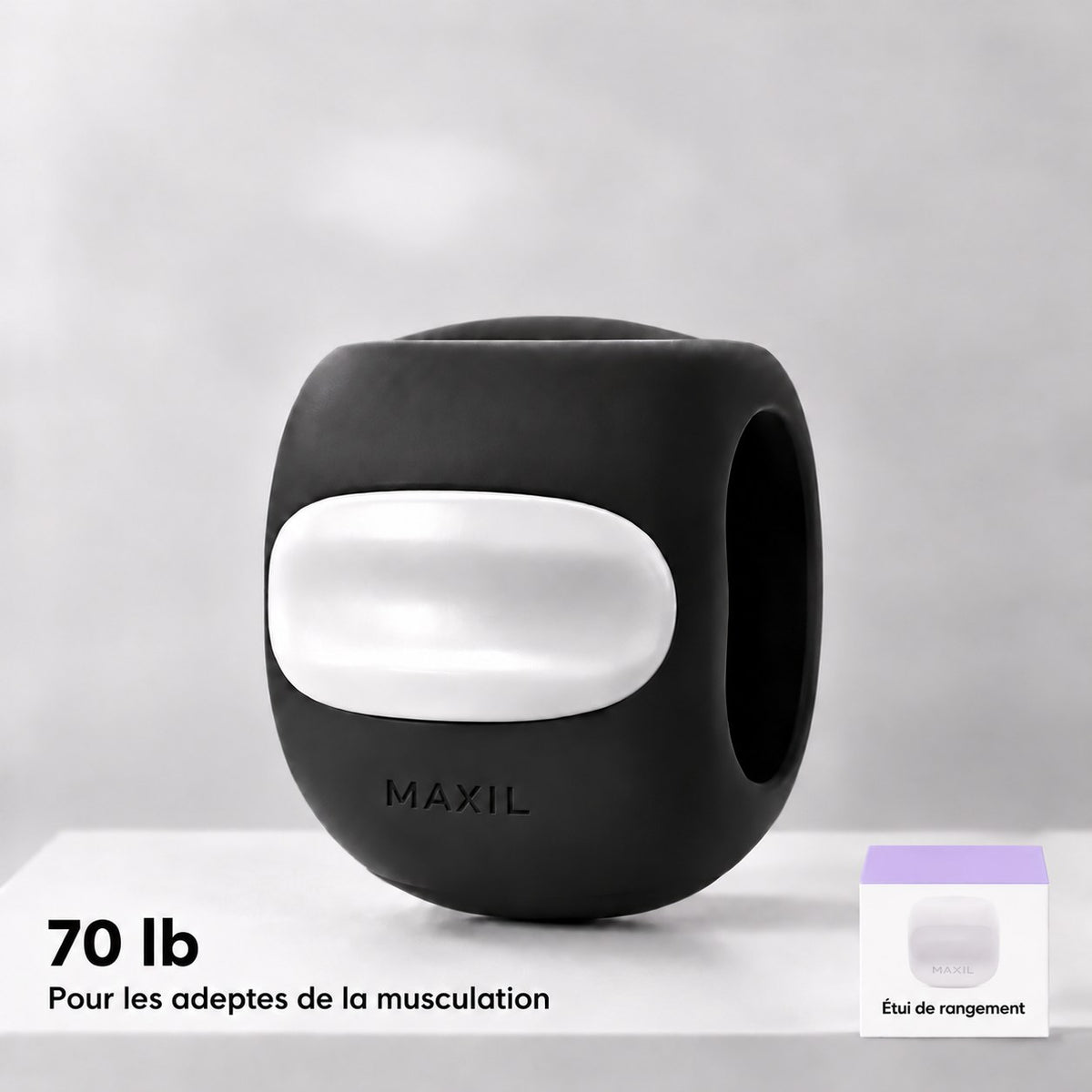 MAXIL Pulse niveau 5 - 70 lb, noir